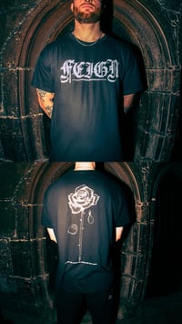 T-shirt "Rose" - Black & White