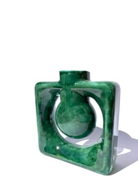 Vase SQUARE - GREEN
