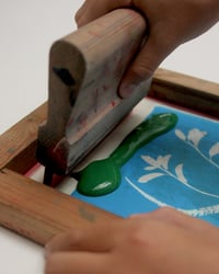 Image 2 of Screen Printing With Flowers