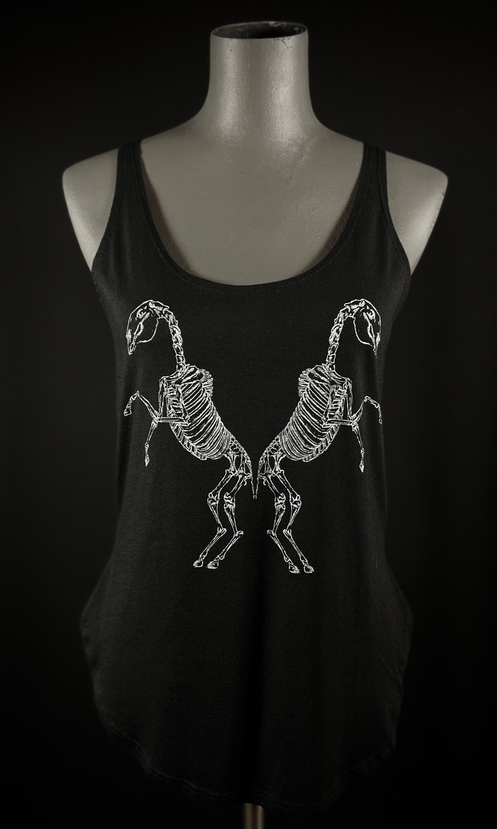 Image of HORSE SKELETON SIDE SLIT TANK