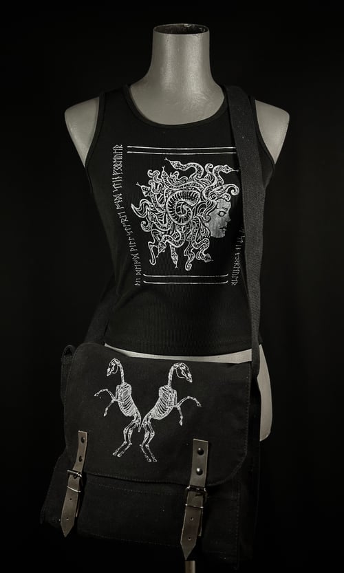 Image of HORSE SKELETON CROSSBODY BAG