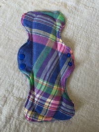 Image 6 of Linen Pad Set for Teens & Petites - Vibrant Plaid Mix