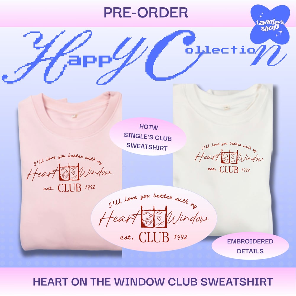 Image of Heart On The Window Club Sweatshirt