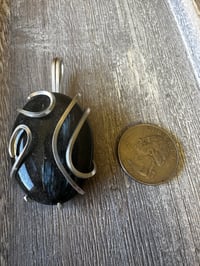 Image 2 of Arfvedsonite Pendant