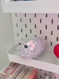 Image 3 of sad hamster plushie