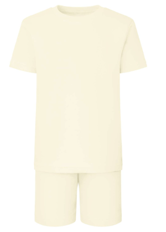 Image of The Strawberry Patch Gnomes - Tee & Short Set Oat