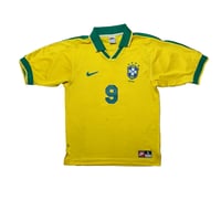 Image 1 of Brazil Home Shirt 1997 - 1998 (S) Ronaldo 9