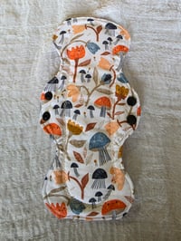 Image 2 of Organic Cotton Pad Set for Teens & Petites- Mushrooms & Meadow Flowers