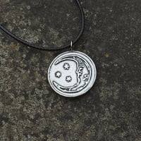 Image 1 of Made to order crescent moon pendant