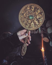 Image 1 of Aquamarine Hand  mirror 