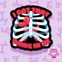 Image 1 of I got that DAWG in Me | Funny Silly Balloon Dog Decal | Vinyl Gloss Sticker 2.5"