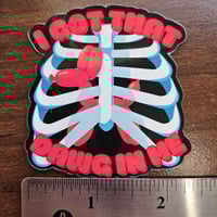 Image 3 of I got that DAWG in Me | Funny Silly Balloon Dog Decal | Vinyl Gloss Sticker 2.5"