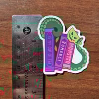 Image 4 of Monster Romance is my Cup of Tea, Bookish Sticker, 2"
