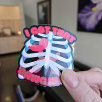Image 5 of I got that DAWG in Me | Funny Silly Balloon Dog Decal | Vinyl Gloss Sticker 2.5"