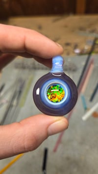 Image 1 of 8mm rgb coin (wildberry satin)