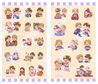 2 Kiss Cut Sticker Sheets  