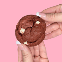 Image 2 of Red velvet chocolate chip cookie