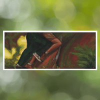 Image 1 of it can't hurt panoramic print