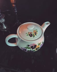 Image 2 of Pansy Teapot