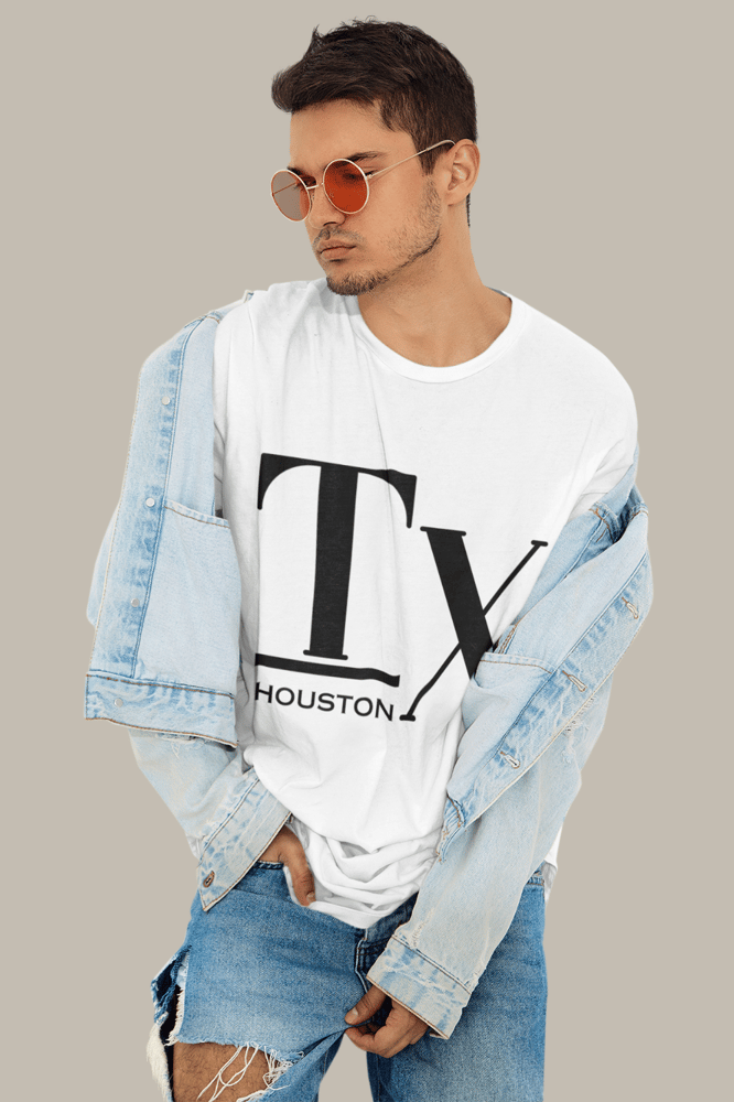 Image of Houston, Unisex Cotton Tee