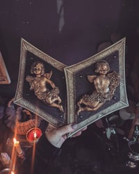 Image 1 of Cherub plaques