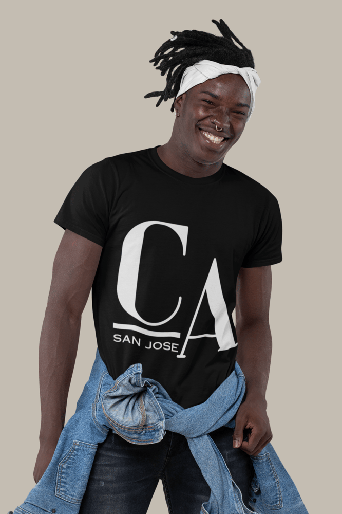 Image of San Jose, Unisex Cotton Tee