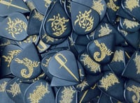 Image 1 of Black Dagger Signature Guitar Pick (3-pack)