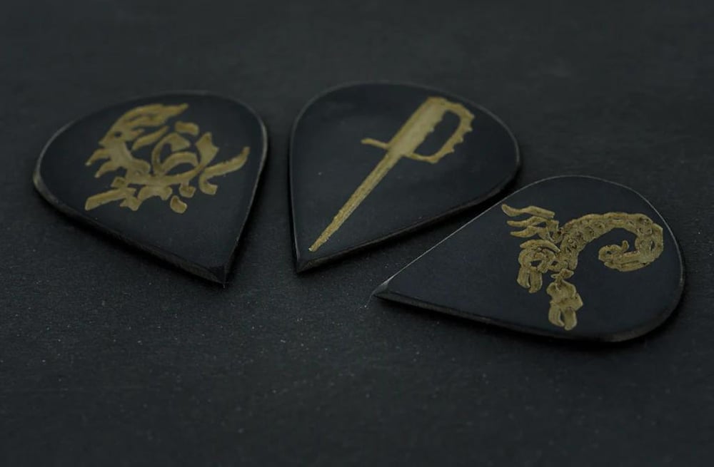 Black Dagger Signature Guitar Pick (3-pack)