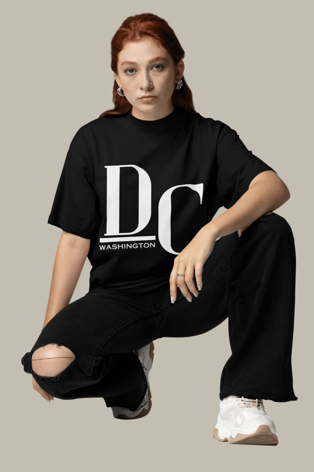 Image of Washington DC, Unisex Cotton Tee