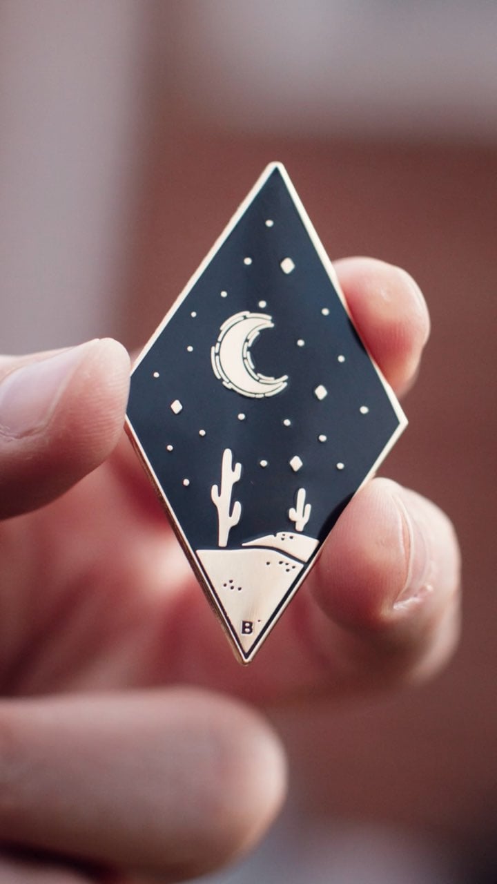 Image of Preorder - Kickstarter Pin - Ships June 2nd