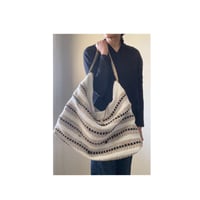 Image 5 of *new* zippered textile tote