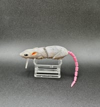 Image 5 of Hand Painted White Rat ~ Fishing Lure~ Crank Bait ~ Slick Baits