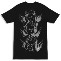 Image 2 of ANGELS 3 TEE - SMOKE BLACK