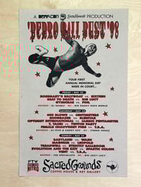 Image 1 of ’PEDRO BALL BUST ’98 Fest @ Sacred Grounds → poster