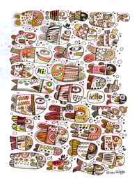 Image 1 of Hi! Hello! Gab & Doodle fish drawing