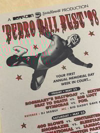 Image 2 of ’PEDRO BALL BUST ’98 Fest @ Sacred Grounds → poster