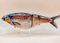 Image 1 of Biggs Custom Baits ~ Kracken ~ Inferno Glow ~ Custom Painted Lure by Slick Baits