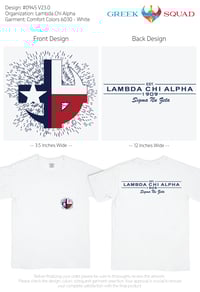 Lambda Chi: Classic Pocket Tee