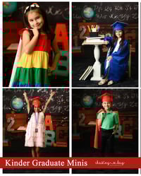 Image 1 of KINDER GRAD MINI SESSION BOOKING RETAINER - MONDAY JUNE 2 , 2025
