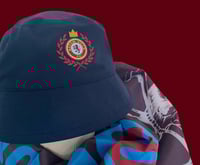 Image 4 of 'Retro Badge Crest' Bucket Hat