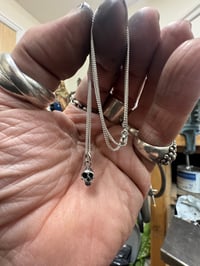 Image 4 of Tiny Skull Pendant & Chain