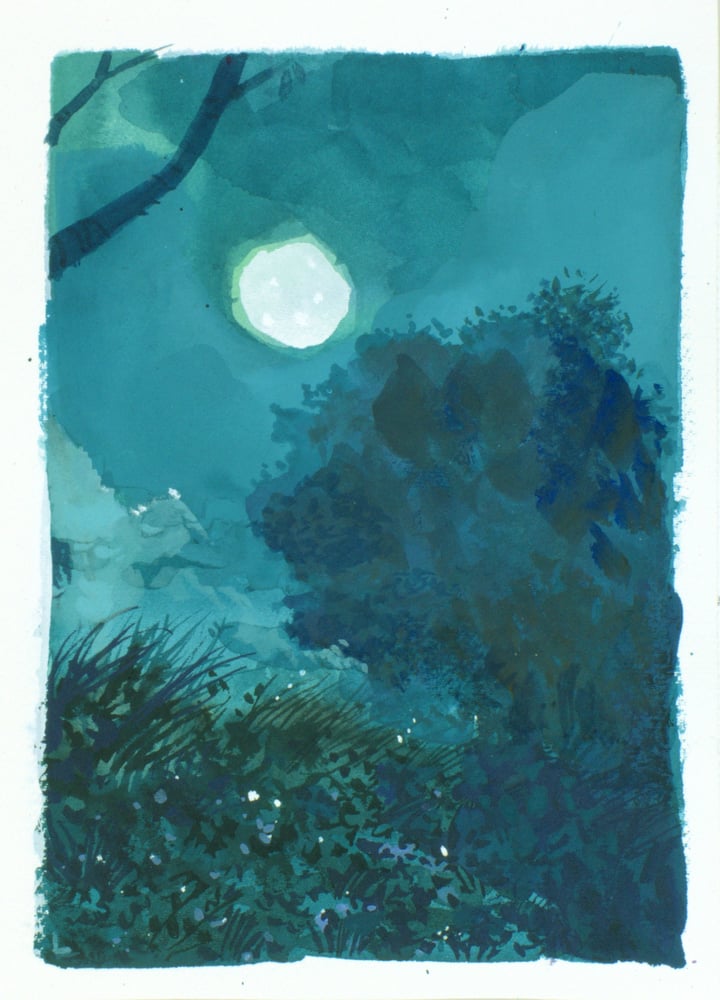 Image of Painting: Moonlit Breeze