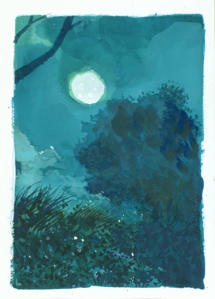 Image of Painting: Moonlit Breeze