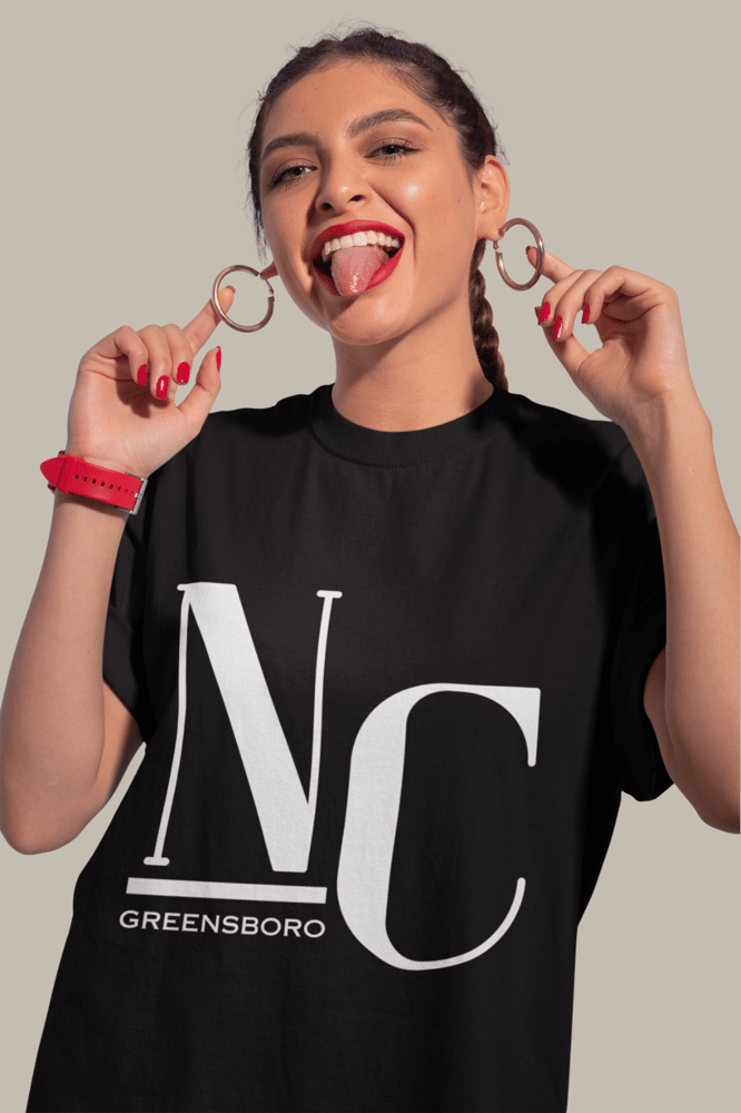 Image of Greensboro, Unisex Cotton Tee