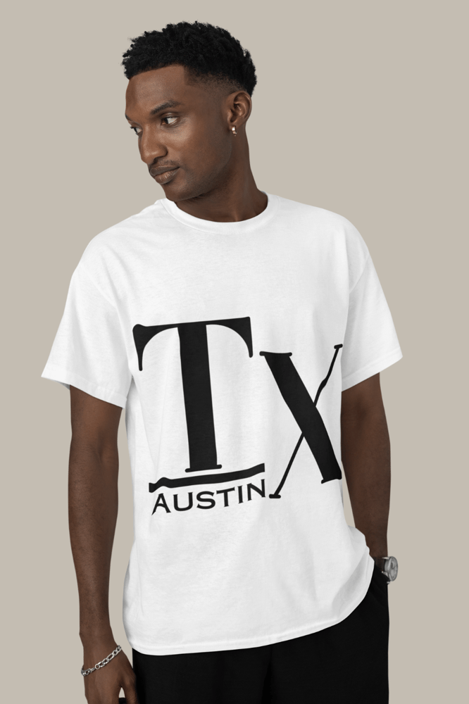 Image of Austin, Unisex Cotton Tee