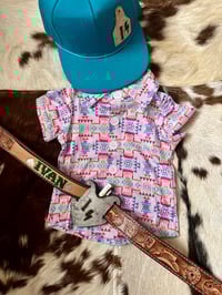 Image 1 of Spring Aztec button up 
