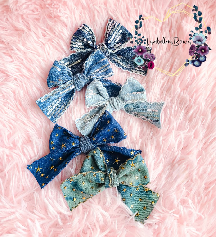 Image of Demin Bows