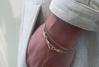 Image 3 of WOVEN LUCIUS BRACELET