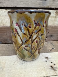 Image 2 of 5.5” carved Vase from the Seasons collection