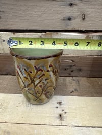 Image 5 of 5.5” carved Vase from the Seasons collection